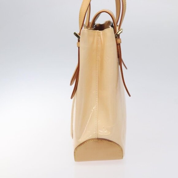 LOUIS VUITTON Vernis Biscayne Bay GM Bag Marshmallow Pink LV Auth - Picture 4 of 16